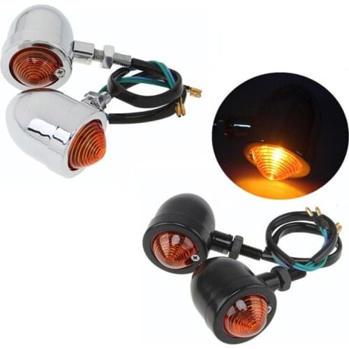 LED Strobe Hawkeye DRL Tail Light Backup Lamp Motorcycle Mirror Mount Eagle Eye Running Lamp
