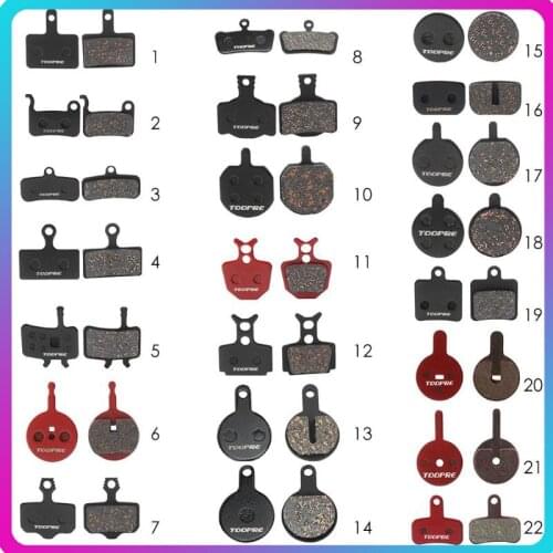 1 Pair MTB Mountain Bike Cycling Metal Disc Brake Pads for Shimano M446 355 395 BB5 Bicycle Parts Bicycle Brake