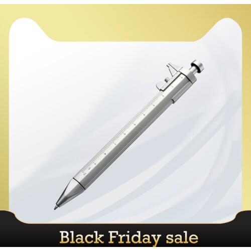 2021 NEW Multifunction Gel Ink Pen Vernier Caliper Roller Ball Pen Stationery Ball-Point Ball-Point 0.5mm Drop shipping