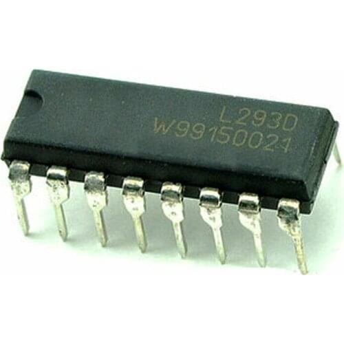 L293D 16 Pin Dip Motor Driver IC - Pack of 5