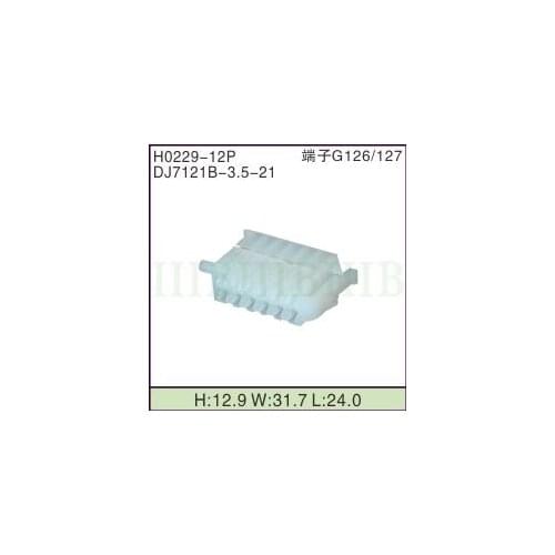 2sets 12pin automotive wiring cable plug 357 971 967 A electric unsealed cable connector 357971967A