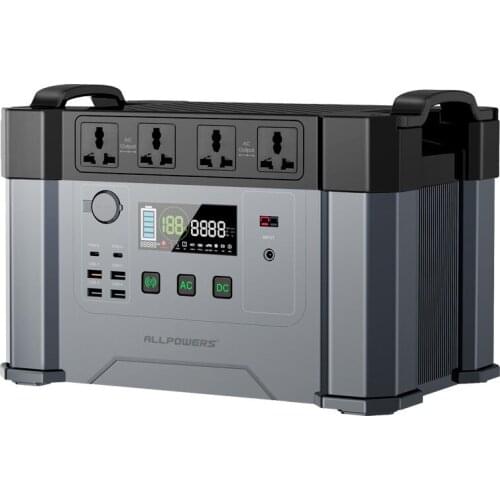 2000W high-power portable outdoor mobile power supply, outdoor emergency power supply, energy storage power supply