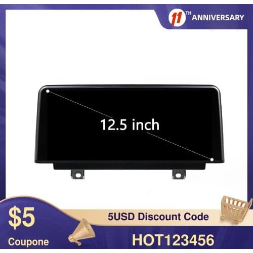 12.5 Inch Android 10 6+128GB For BMW 3 Series F30/F31/F34/F35 2013-2016 Car Multimedia Player GPS Navigation Auto Radio Headunit