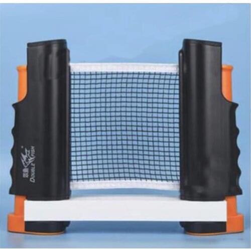 Double fish table tennis net Free retractable grid for table tennis racket game