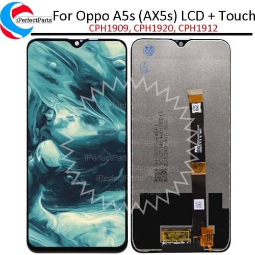 6.2'' For Oppo A5s CPH1909, CPH1920, CPH1912 LCD Display Touch Panel Screen Digitizer Assembly With tools For OPPO AX5S LCD