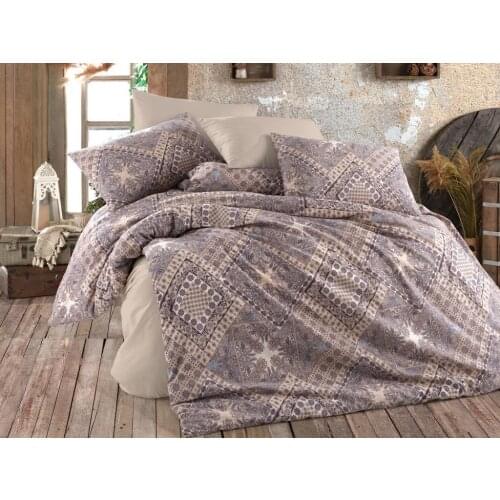 Land Of dowry Rug Double Personality Duvet Cover Set Beige