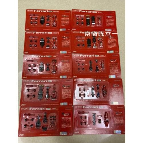 KYOSHO 1:64 DydoFERRARI F2002 F2003 Schumacher 500F2 Collection of die casting alloy assembled car model