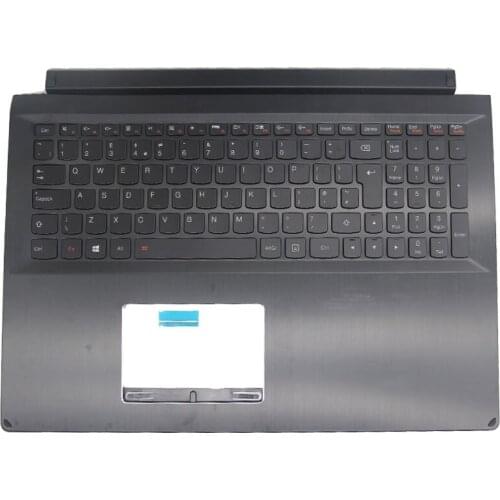 New/orig Palmrest Upper Case With UK English Backlit Keyboard for Lenovo Edge 15 Flex 2 pro-15 Laptop C Cover 5CB0G91198