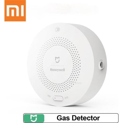 Original Xiaomi Smart Home Honeywell Fire Alarm Smoke Sensor Gas Detector Work for Gateway Security Mijia Home Kit APP