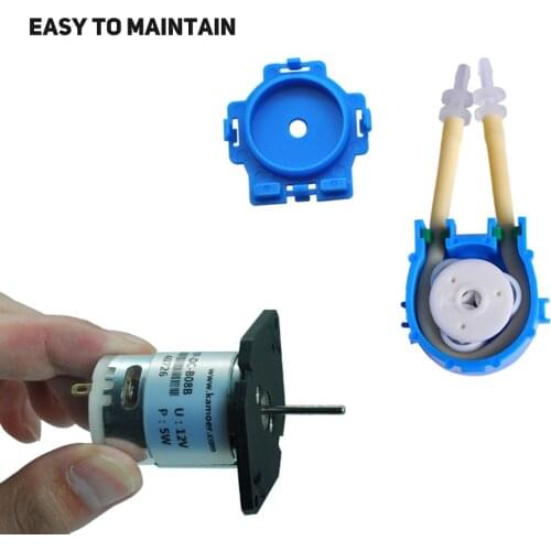 Self-priming Mute micro Peristaltic Pump Lab Dosing Pump Micro DIY Liquid Analytical Water Pump silicone / BPT Tube Water pump