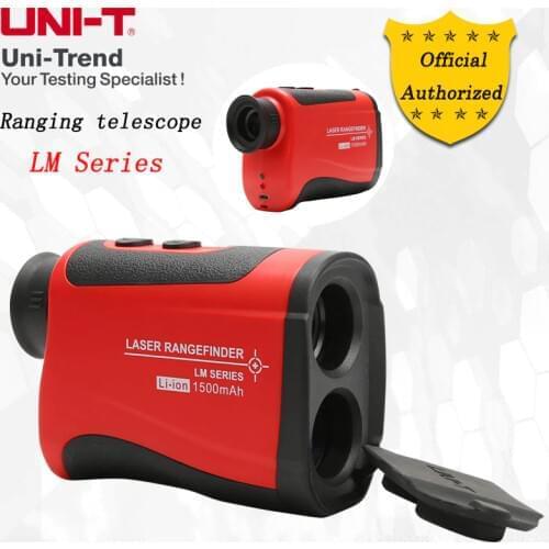 UNI-T LM600/LM800/LM1000/LM1200/LM1500 rangefinder telescopes; Laser Rangefinders, speed/height/angle measurement