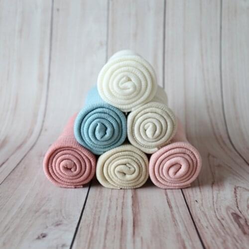Jersey Wraps Newborn Baby Stretch Knit Wrap Baby Swaddle Blanket Backdrop Newborn Photography props