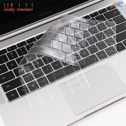 Ultra thin TPU laptop Keyboard Cover Skin Protector For Huwei MagicBook KPL-W00 VLT-W50 Magic book Notebook 14 inch 2018 2019