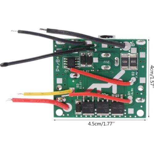 5S 18/21V 20A Li-Ion Lithium Battery Pack Charging Protection Board for Makita Y98E