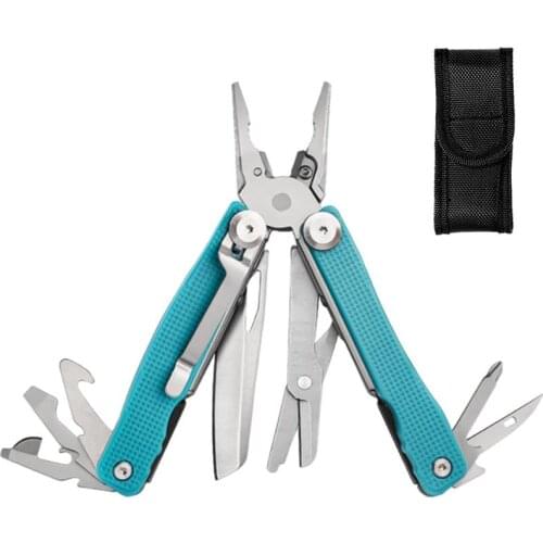 14 In 1 Multi Plier Folding Plier Wire Stripper Outdoor Camping Multitool Pocket Portable Outdoor Camping Folding Knife Pliers