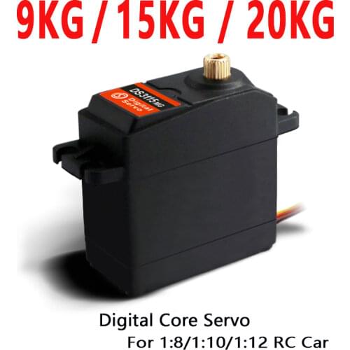 2 pcs wholesale High quality standard metal digital servo DS3115 15Kg for Futaba JR rc Car helicopter airplane robot machine
