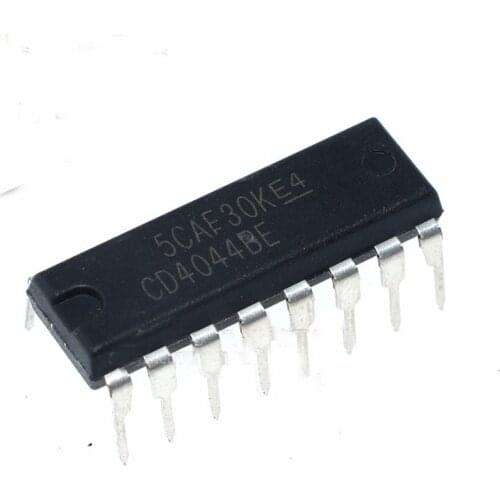 20pcs/lot new imported original CD4044BE DIP16 in-line three state output four channel and nonR/ latch