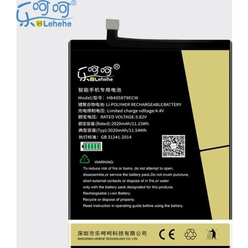 LEHEHE HB405979ECW Battery For Huawei Nova CAZ-AL10 TL00 CAN L01 CAN-L02 L12 Enjoy 6S Honor 6C Y5 2017 p9 lite mini Tools Gifts