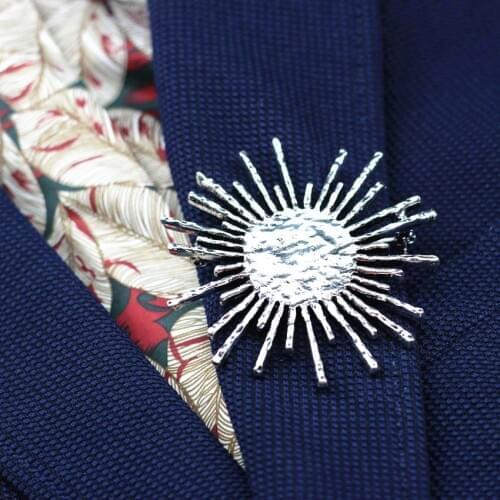 ANSLOW Flower Brooches For Clothes