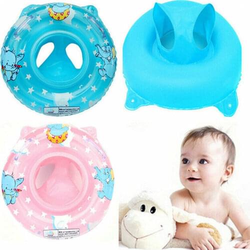 Baby Swimming Ring Swim Pool Float Inflatable Kids Safety Seat Trainer Aid Water Toy Kid Toddler Beach Canopy Floating
