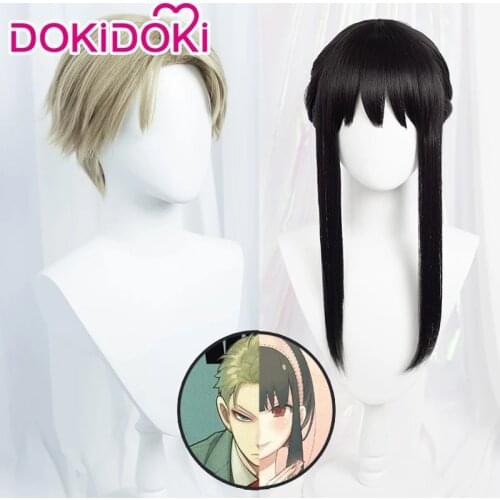 DokiDoki Manga SPY×FAMILY Cosplay Yor Forger Wig Manga SPY×FAMILY Cosplay Yor Forger Black Hair