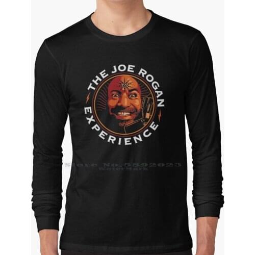 Joe Rogan Long Sleeve T Shirt 100% Pure Cotton Big Size Deathsquad Joe Rogan Experience Jre Radio Joe Rogan