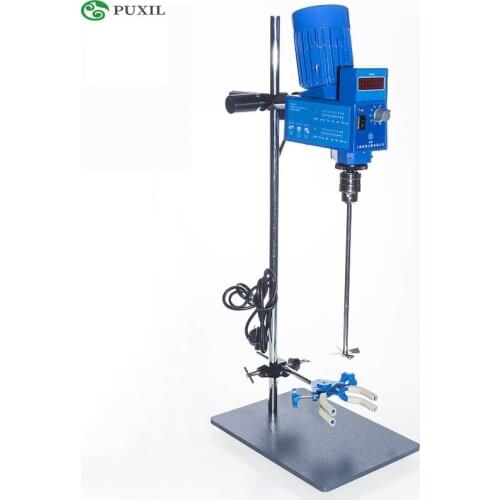 GZ120-S digital display type electronic cantilever constant speed powerful electric stirring laboratory mixer speed stirring