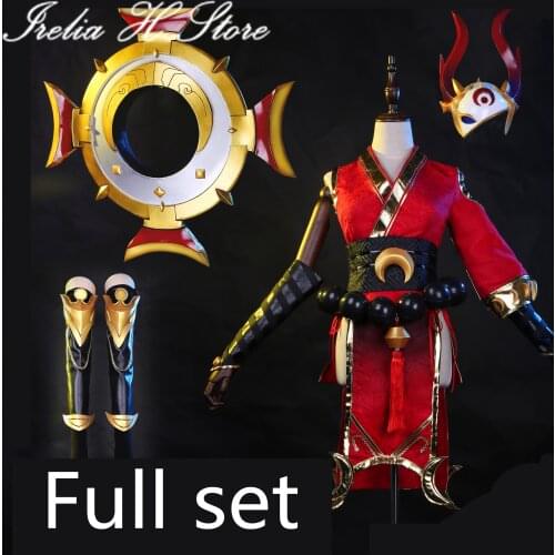 Irelia H Store Akali LOL Cosplays Blood Mood Sivir Cosplay Costume Halloween costumes props