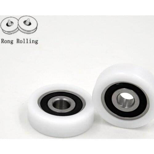 10*40*12 6200RS bearing POM material,beaiing bore 10mm,diameter 40mm,thickness 12mm