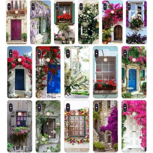 268H House With Flowers At Windows Soft Silicone Tpu Cover phone Case for xiaomi redmi 6 pro 5 plus note 6 pro 4 4x mi 8
