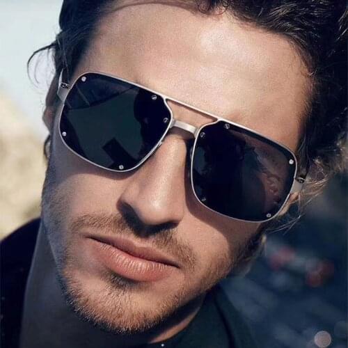 2020 New Sunglasses Male Esw00432 Rivet Santos Spring Leg Box Sunglasses Sunglasses Wholesale Wholesale Sunglasses