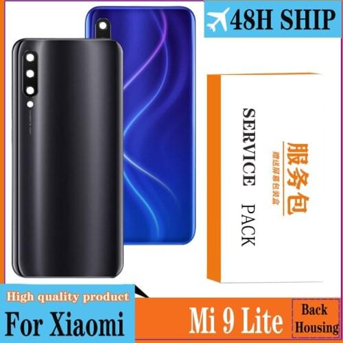 Original Back Housing for Xiaomi Mi CC9 Back Cover Battery Xiaomi Battery Back Cover Door Housing For Xiaomi Mi 9 Lite