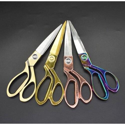 Professional Cutting Scissors Sewing Tailor Scissors For Fabric Needlework Exquisite Stainless Steel Scissors Dressmaker Shears