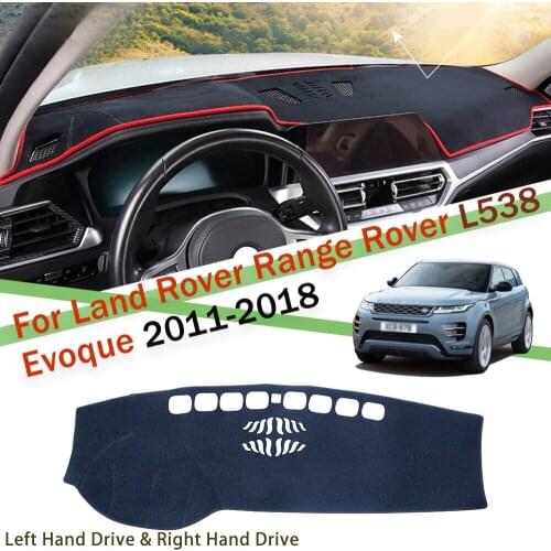 Anti-Slip Mat For Land Rover Range Rover Evoque L538 2011-2018 Car Dashboard Cover Sunshade Dashmat Protect Carpet Accessories