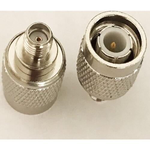 10pcs SMA Female jack to TNC Male RF Straight Coax Cable Adapter Connector