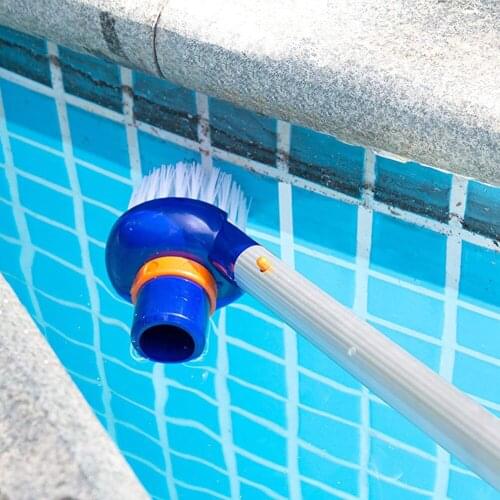 Swimming Pool Step Corner Vacuum Brush Spas Hot Tubs Cleaning Brushes Nylon Bristles Pool Vacuum Brush Pool Cleaning Tool