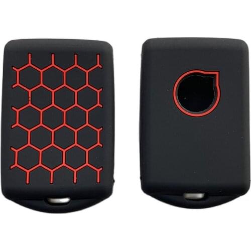 Silica Gel Car Key Case Cover For Volvo XC40 XC60 S90 XC90 V90 2017 2018 T5 T6 2015 2016 T8 Keychain Alarm Car Remote Control