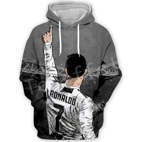 Tessffel Cristiano Ronaldo Athletes Tracksuit 3DfullPrint Hoodie/Sweatshirt/Jacket/Mens Womens hiphop fit casual style-11