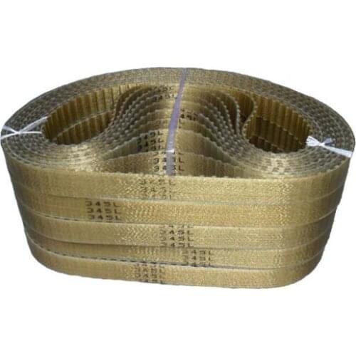 322L 341L 345L 360L 367L 382L 390L 420L 450L 480L Steel wire timing belt