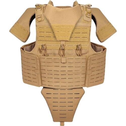 Yakeda Latest Fashion Full Protection Tactical Vest Molle Chaleco Antibalas Tactico Laser Cut Plate Carrier Bullet Proof Vest