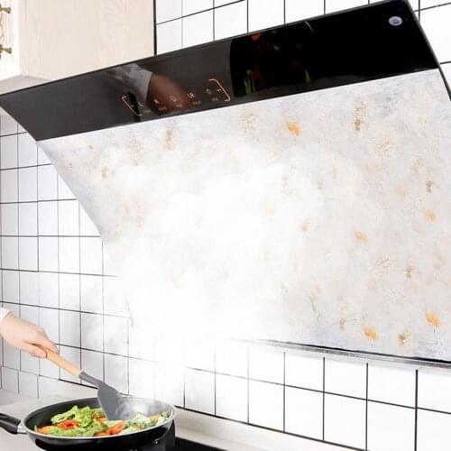 1 Roll Oil Filter Paper Universal Oil Filter Paper Oil-absorbing Non-woven Fabric Disposable Range Hood Filter for Kitchen