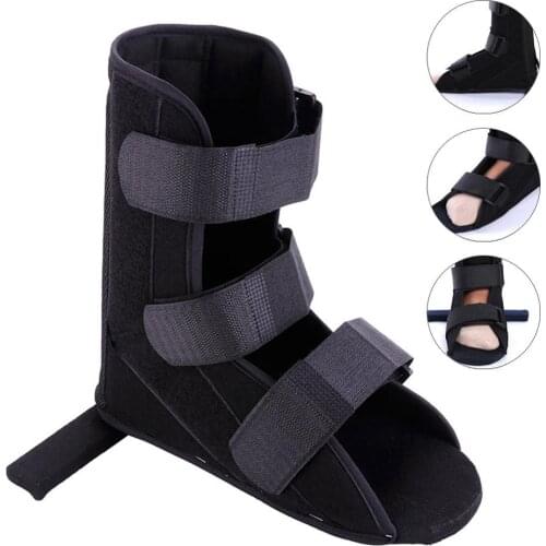 1Pcs S/M/L Adjustable Soft Foot Fracture Recovery Night Splint Plantar Fasciitis Injury Brace Ankle Support Rehabilitation Strap