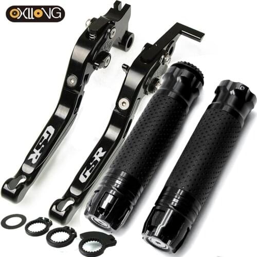 Motorcycle Accessories Brake Clutch Levers Handlebar grip Handle Hand Grips For SUZUKI GSR600 GSR750 2006-2011 GSR400 2008-2012