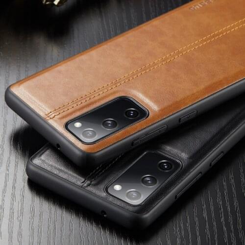 Case for Samsung Galaxy S20 FE Ultra Plus coque Luxury Vintage PU leather Skin cover for samsung s20 fe plus case funda capa