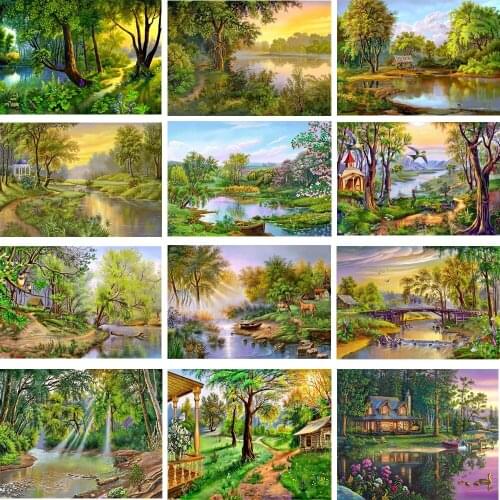 DPF diamond embroidery diamond painting cross stitch crafts diamond mosaic kit square/round rhinestone home decor