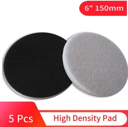 High Density Interface Pad 6 Inch 150mm Cushion Pad Sander Protection Pad - Hook and Loop