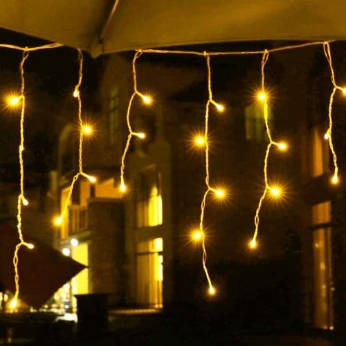 Newest Outdoor And Indoor New Year Christmas Decoration Lights 5M Window Festoon Garland Light String Home Party Atmosphere Lamp
