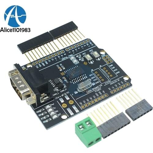MCP2515 CAN Controller Shield Control Board FOR Arduino Study Expansion UART and IIC interface SPI Interface 30mA Module