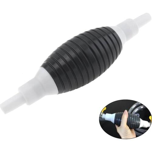 10mm Universal PVC Hand Primer Car Pump Petrol Gasoline Fuel Line Suitable for Car / Boat/ Marine /Motorcycle