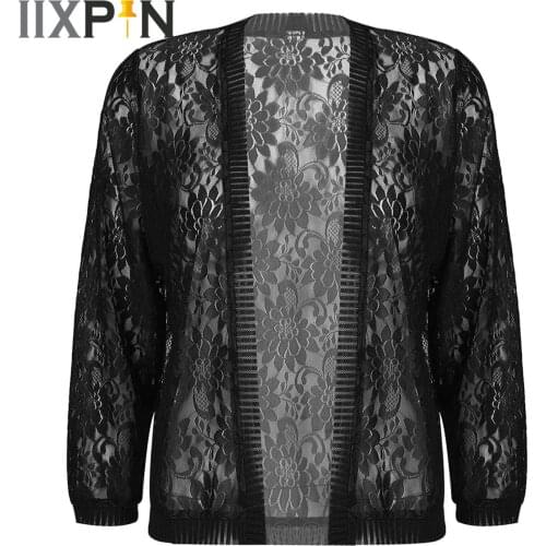 Womens Elegant Crochet Cardigan Open Front Floral Lace Bolero Wraps Shrug Plus Size Sheer Cover Up Bridal Shawl Wedding Jackets